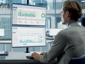 Kensington K53802WW Dual Vertical Stacking Monitorarm