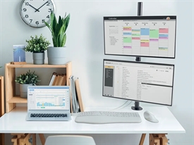 Kensington K53802WW Dual Vertical Stacking Monitorarm