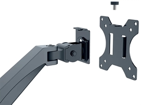 Leitz 64890089 Ergo Space Saving Single Monitorarm