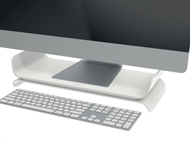 Leitz 65040085 Ergo Monitor Stand Lys Grå